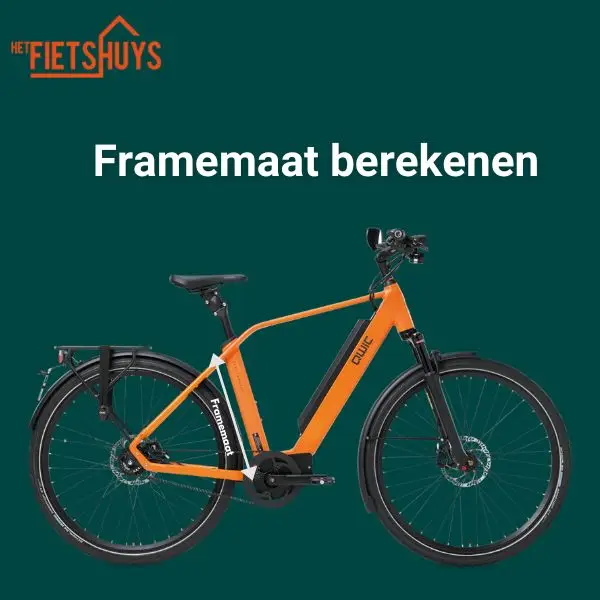 Framemaat fiets berekenen